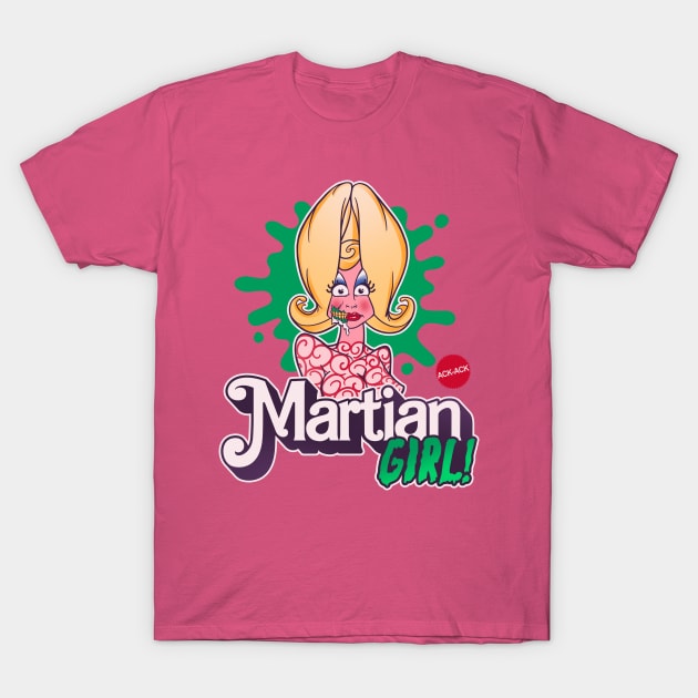 Martian Girl T-Shirt by Getsousa